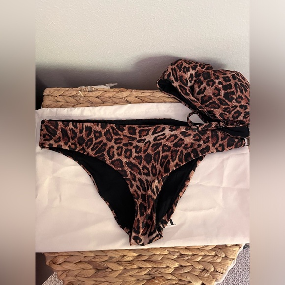 LAST ONE Zara animal print bikini NWT - Picture 3 of 6